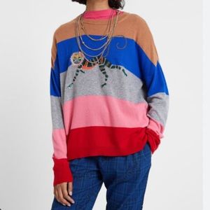 (#18) DESIGUAL Oversized Monkey Sweater